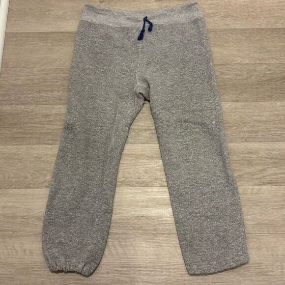 Vintage Champion Sweatpants Plain Blank Gray Size M Made in USA - Picture 1 of 5